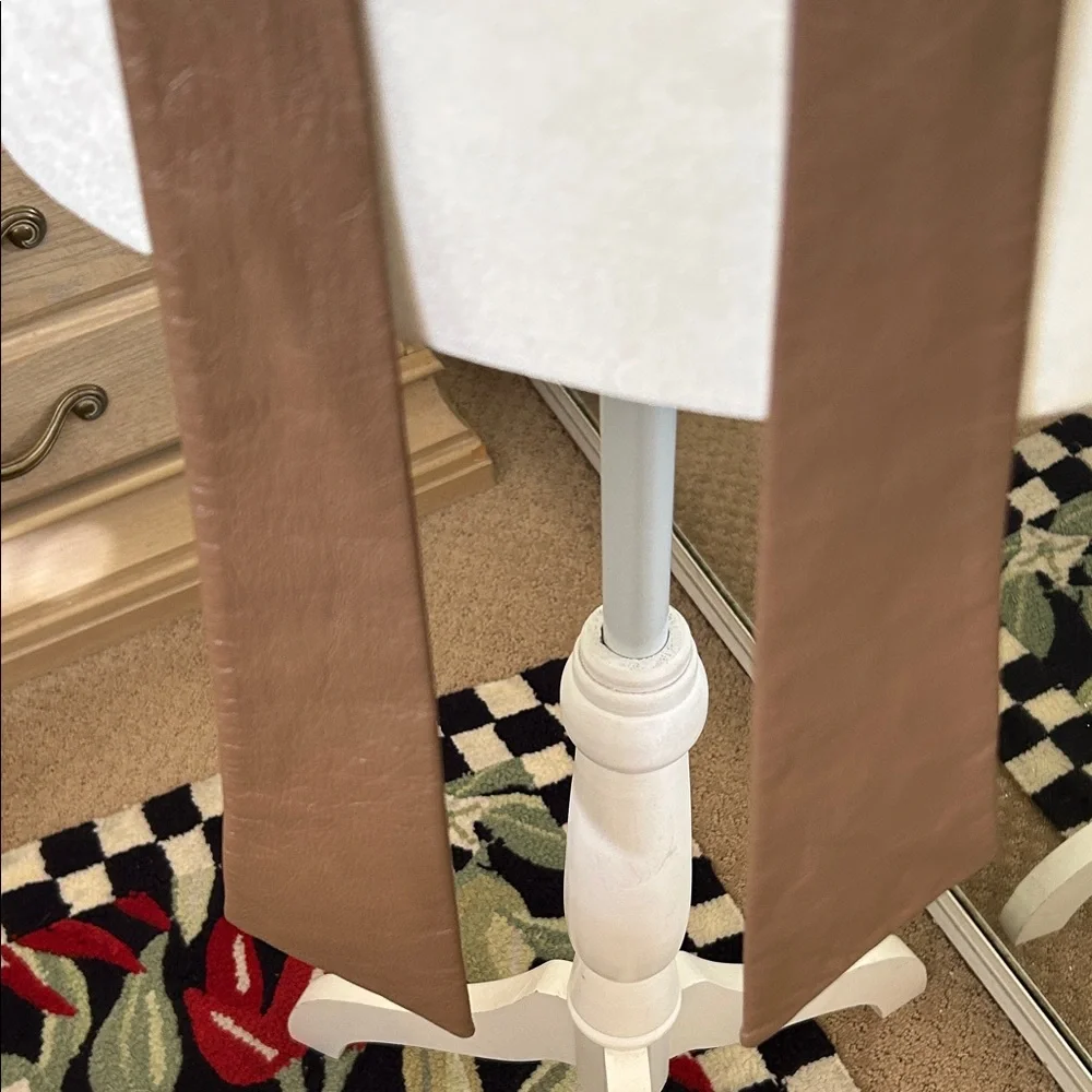 Brown Faux Leather Wrap Belt - Picture 3 of 6